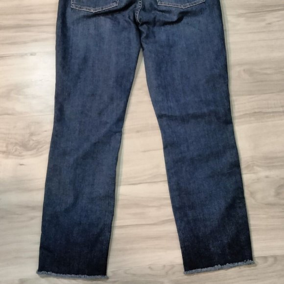 J Crew Vintage Straight Jeans Women's 28 Blue Dark Wash Denim - Picture 6 of 11